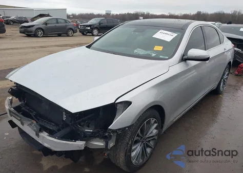 2016 Hyundai Genesis 3.8 z USA, uszkodzony, nr VIN KMHGN4JE3GU121184